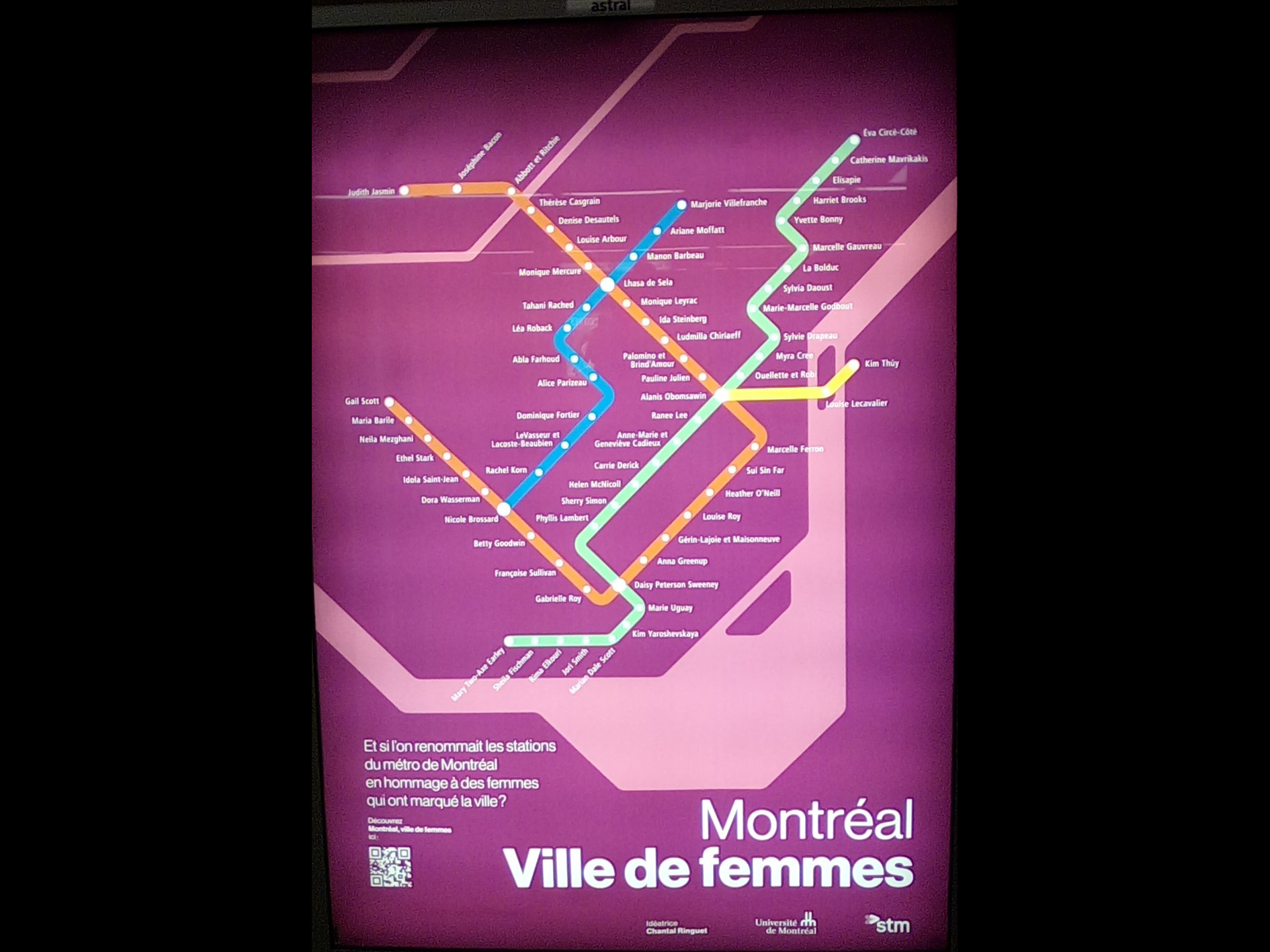 Renommer les Stations de Métro: Un Hommage aux Femmes